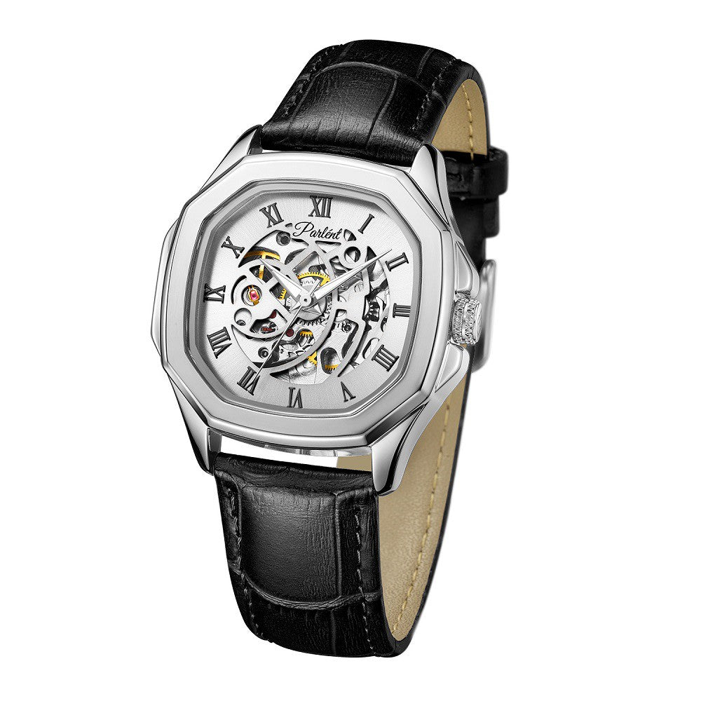 Parlent Gallant Femme - Jam Tangan Wanita 36mm, Automatic Movement, Waterproof 5ATM (50M), Stainless Steel