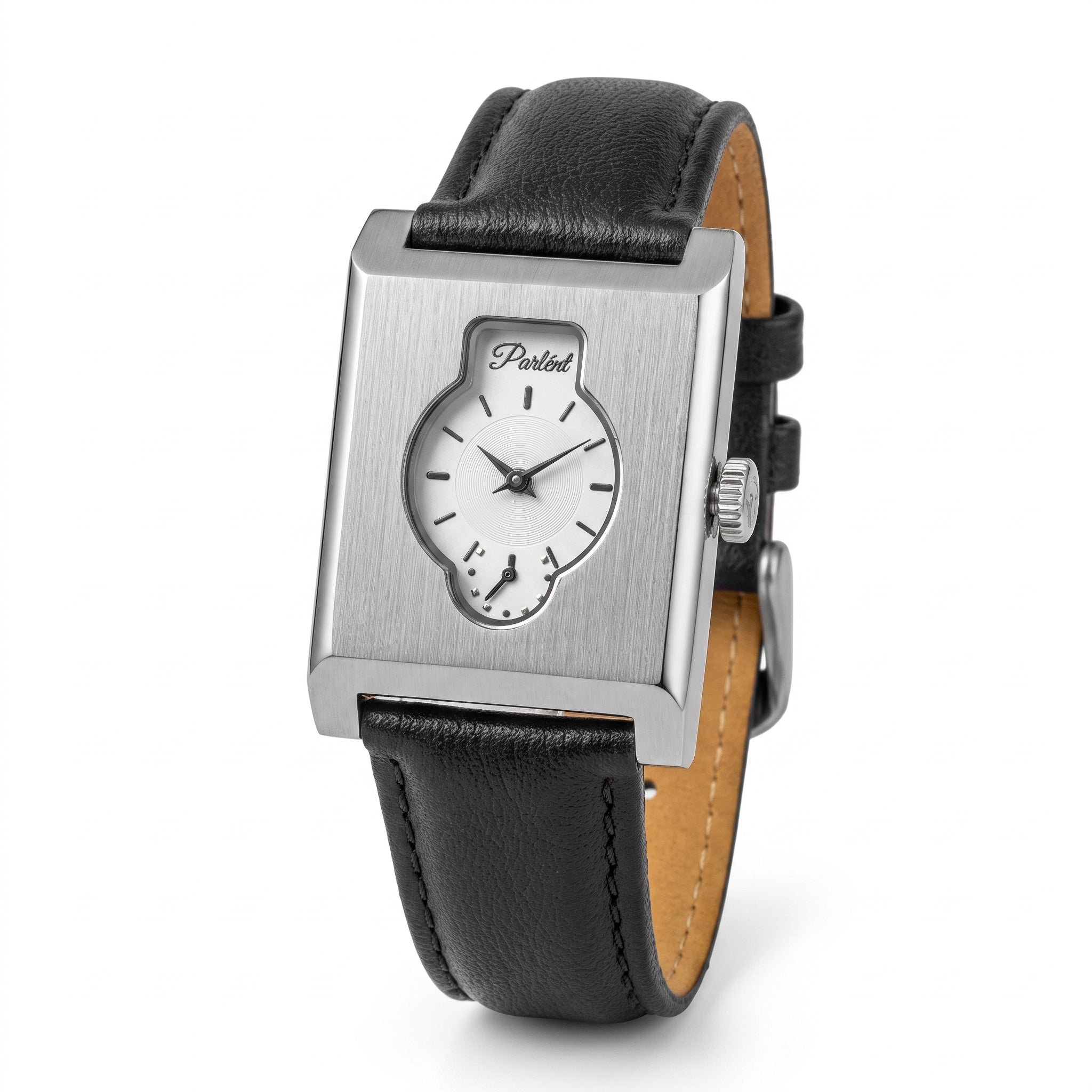 Parlent Zeal - Jam Tangan Pria 28mm x 36mm, Miyota Japan Quartz Movement, Waterproof 5ATM (50M), Stainless Steel