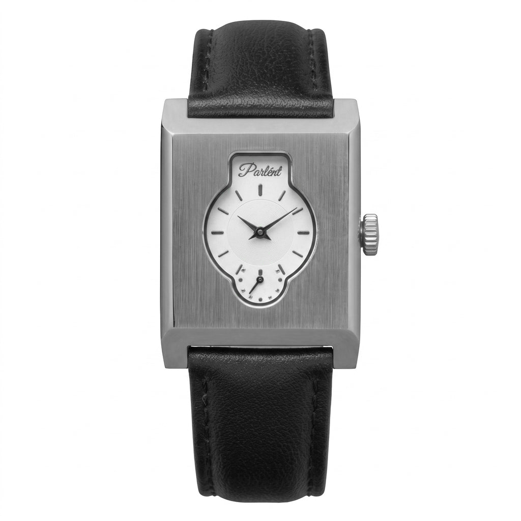 Parlent Zeal - Jam Tangan Pria 28mm x 38mm, Miyota Japan Quartz Movement, Waterproof 5ATM (50M), Stainless Steel