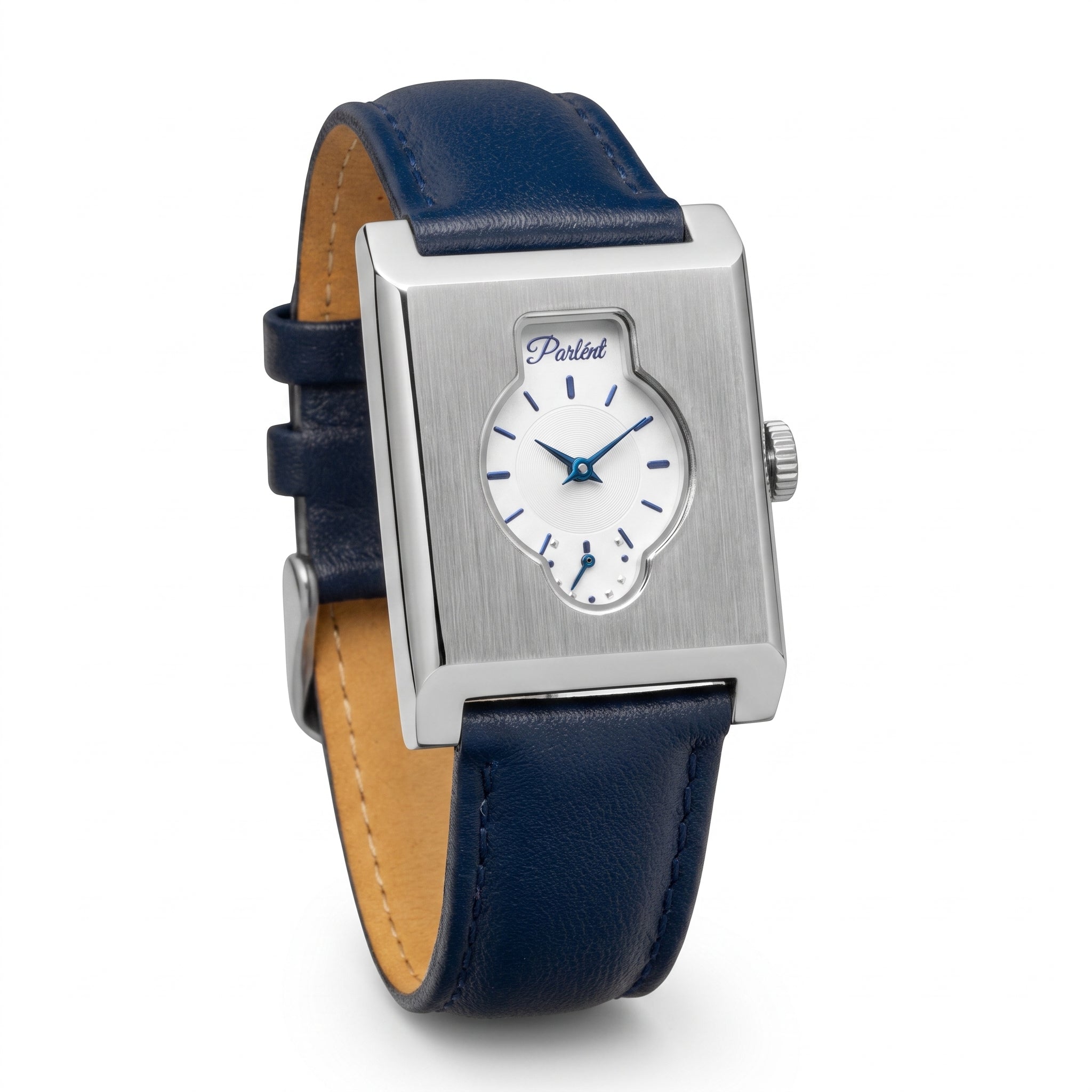 Parlent Zeal - Jam Tangan Pria 28mm x 36mm, Miyota Japan Quartz Movement, Waterproof 5ATM (50M), Stainless Steel