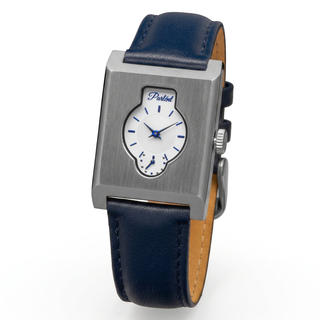 Parlent Zeal - Jam Tangan Pria 28mm x 38mm, Miyota Japan Quartz Movement, Waterproof 5ATM (50M), Stainless Steel