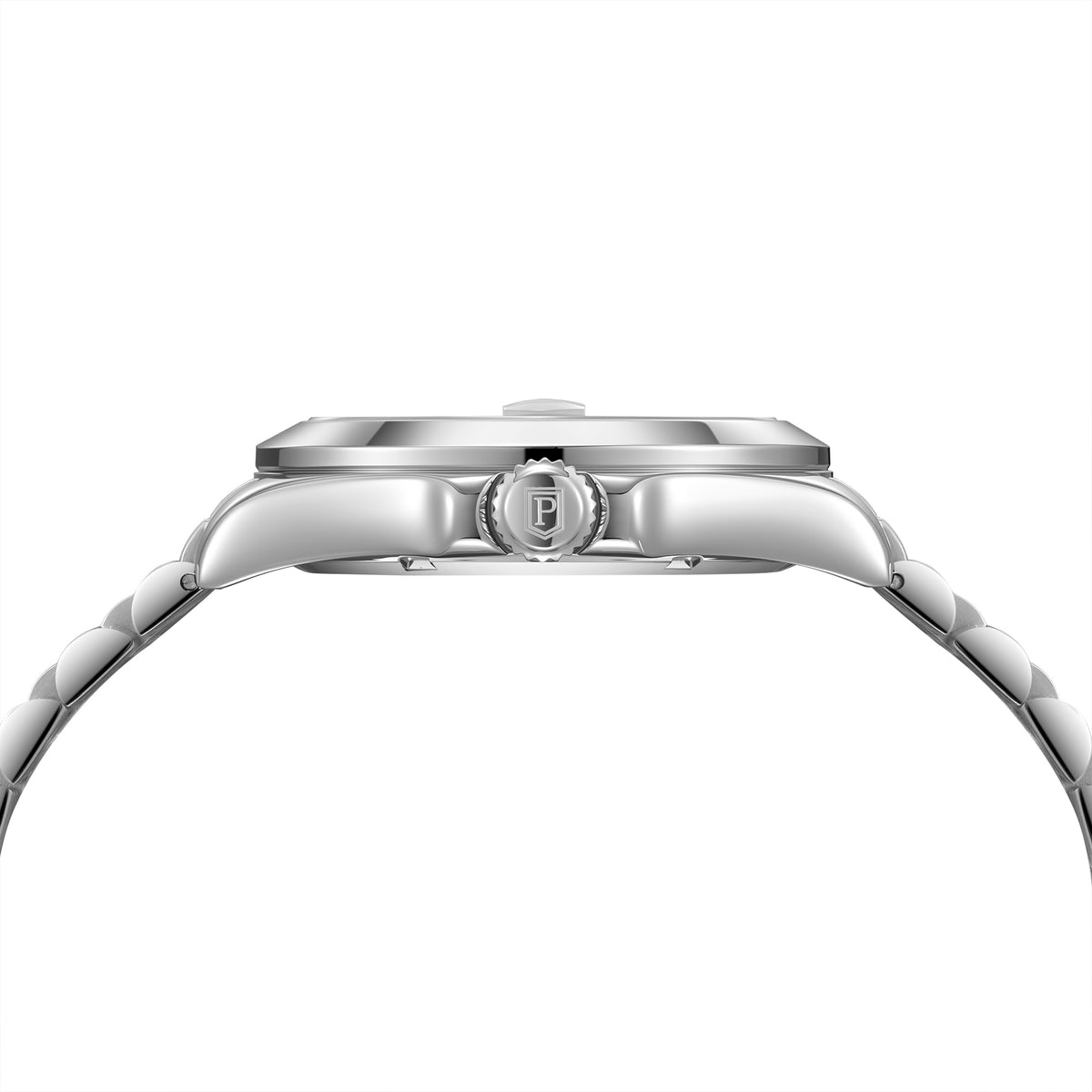 Parlent Crown Ivy - Jam Tangan Pria 40mm, Miyota Japan Quartz Movement, Waterproof 5ATM (50M), Stainless Steel