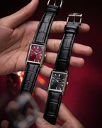 Parlent Prism - Jam Tangan Pria 25mm x 34mm, Miyota Japan Quartz Movement, Waterproof 3ATM (30M), Stainless Steel