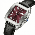 Parlent Portico - Jam Tangan Pria 36.50mm, Miyota Japan Quartz Movement, Waterproof 3ATM (30M), Stainless Steel