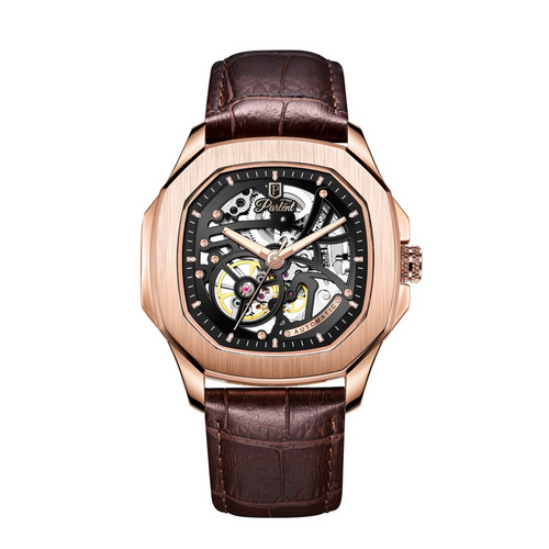 ⁠Parlent Gallant Prime - Jam Tangan Pria 42mm, Seagull ST1646 Automatic Movement, Waterproof 5ATM (50M), Stainless Steel