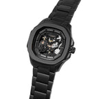 Parlent Gallant Phantom Steel Prime - Jam Tangan Pria 42mm, Automatic Movement, Waterproof 5ATM (50M), Stainless Steel