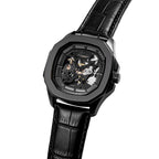 Parlent Gallant Phantom - Jam Tangan Pria 42mm, Automatic Movement, Waterproof 5ATM (50M), Stainless Steel