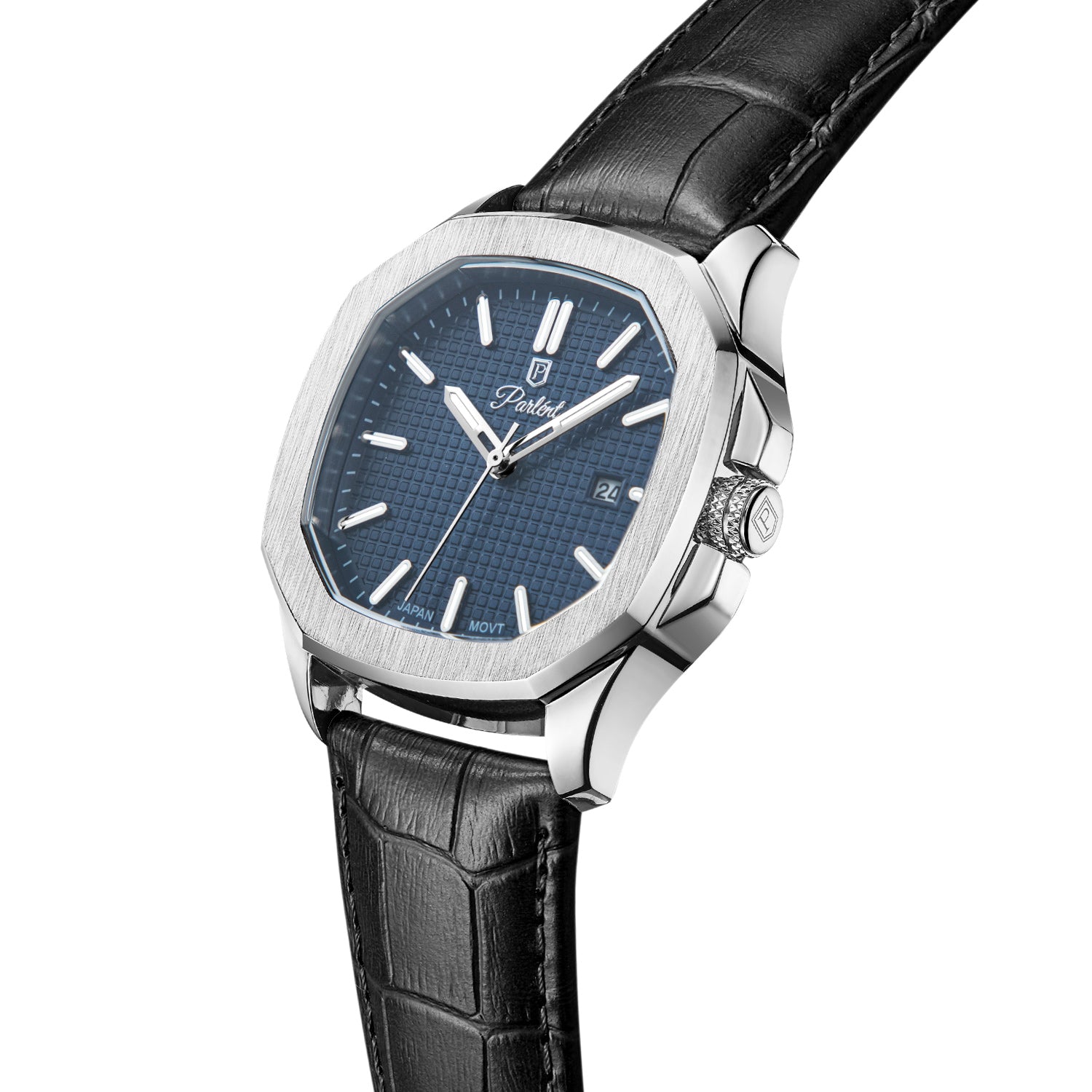 Parlent Phoenix - Men's Watch 42mm, Japan Quartz Movement, Waterproof 5ATM (50M), Stainless Steel