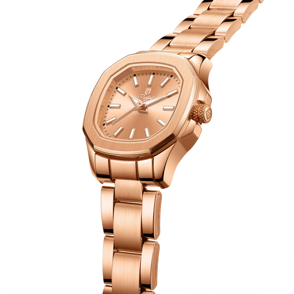 Parlent Gallant Thena - Woman's Watches 28mm, Automatic Movement, Waterproof 5ATM (50M), Stainless Steel