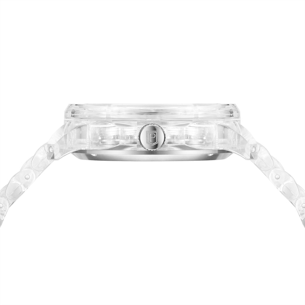 Parlent Gallant Lite Glacier - Men's Watch 42mm, Automatic Movement, Waterproof 5ATM (50M), Polycarbonate