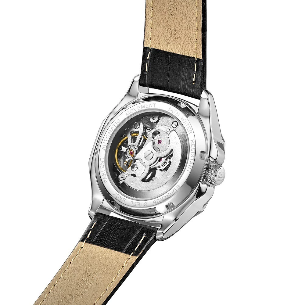 Parlent Gallant Femme - Jam Tangan Wanita 36mm, Automatic Movement, Waterproof 5ATM (50M), Stainless Steel