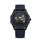 Parlent Gallant Phantom - Jam Tangan Pria 42mm, Automatic Movement, Waterproof 5ATM (50M), Stainless Steel