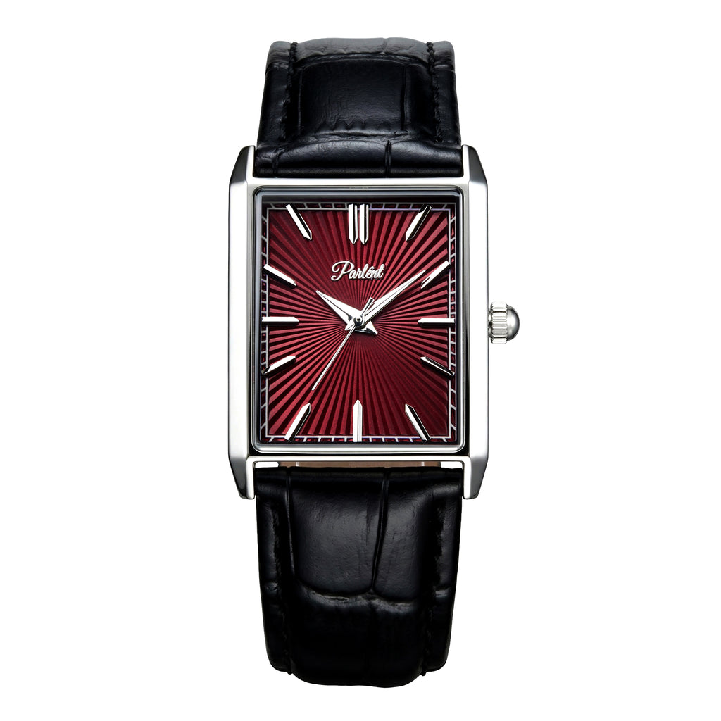 Parlent Prism - Men's Watch 25 x 34mm, Japan Quartz Movement, Waterproof 3ATM (30M), Stainless Steel