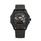 Parlent Gallant Phantom - Jam Tangan Pria 42mm, Automatic Movement, Waterproof 5ATM (50M), Stainless Steel