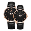 Parlent Couple Louis & Louis Femme - Couple Watch 40mm & 36mm, Miyota Japan Quartz Movement, Waterproof 3ATM (30M), Stainless Steel