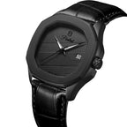 Parlent Gallant Graphite - Men's Watch 42mm, Japan Quartz Movement, Waterproof 5ATM (50M), Stainless Steel