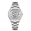 Parlent Gallant Femme Steel - Woman's Watches 36mm, Automatic Movement, Waterproof 5ATM (50M), Stainless Steel
