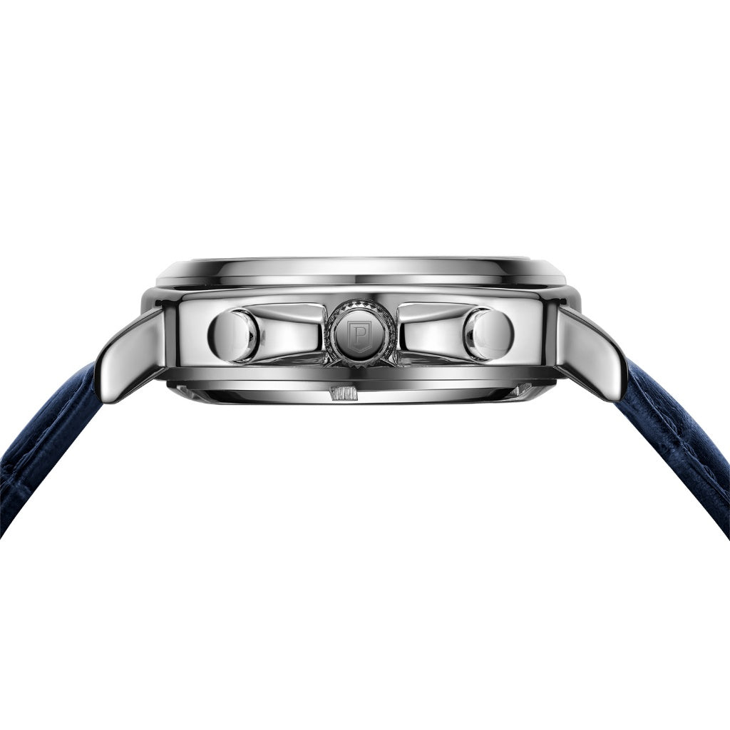 Parlent Nexis - Jam Tangan Pria 42mm, Japan Quartz Movement, Waterproof 5ATM (50M), Stainless Steel