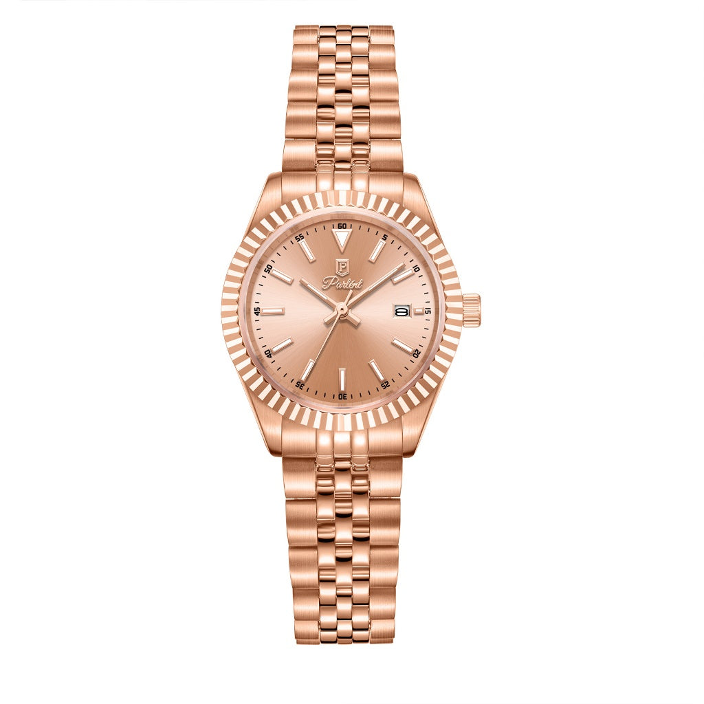 Parlent Imperial Femme - Jam Tangan Wanita 30mm, Miyota Japan Quartz Movement, Waterproof 5ATM (50M), Stainless Steel