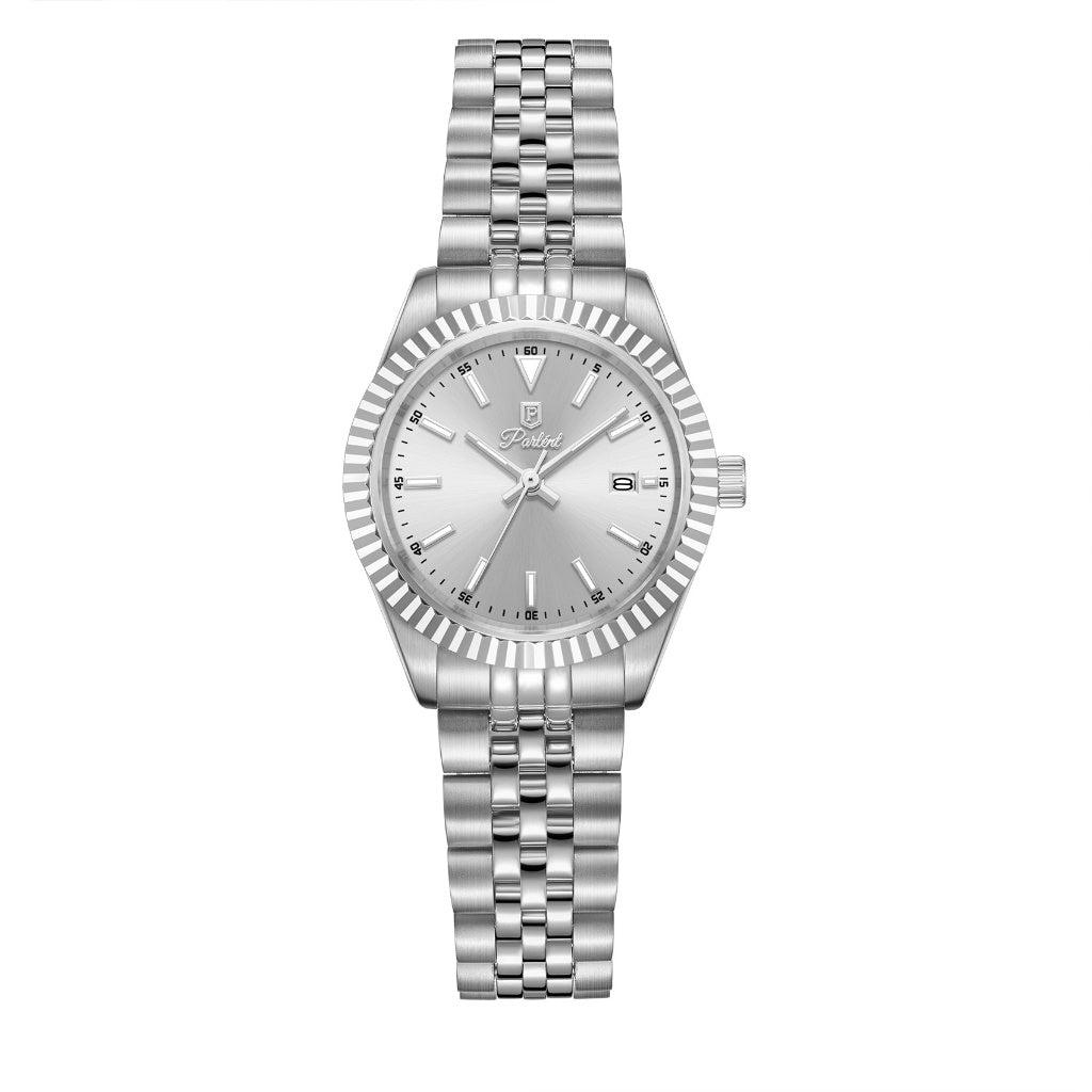 Parlent Imperial Femme - Jam Tangan Wanita 30mm, Miyota Japan Quartz Movement, Waterproof 5ATM (50M), Stainless Steel