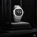 Parlent Gallant Terra - Men's Watch 42mm, Japan Quartz Movement, Waterproof 5ATM (50M), Stainless Steel