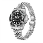 Parlent Crown Basic - Men's Watch 42mm, Japan Quartz Movement, Waterproof 5ATM (50M), Stainless Steel
