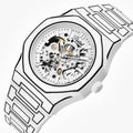 Parlent Palladium Sketch Automatic - Men's Watch 40mm, Automatic Movement, Waterproof 3ATM (30M), Polycarbonate