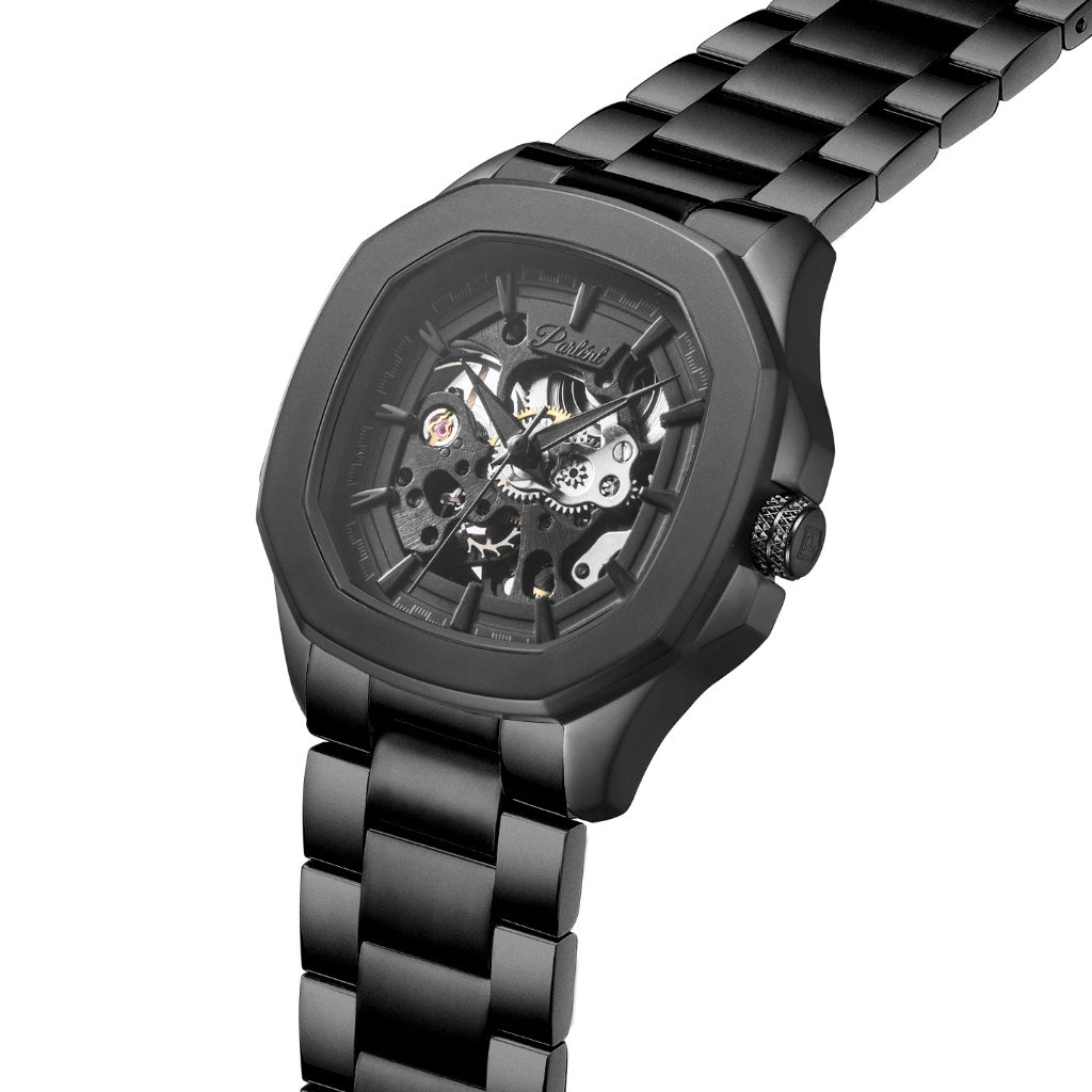 Parlent Gallant Phantom Steel Femme - Woman's Watch 36mm, Automatic Movement, Waterproof 5ATM (50M), Stainless Steel