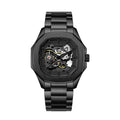 Parlent Gallant Phantom Steel Prime - Jam Tangan Pria 42mm, Automatic Movement, Waterproof 5ATM (50M), Stainless Steel