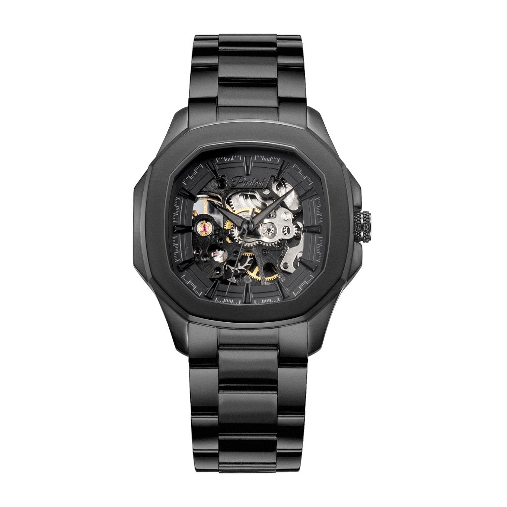 Parlent Gallant Phantom Steel Femme - Woman's Watch 36mm, Automatic Movement, Waterproof 5ATM (50M), Stainless Steel