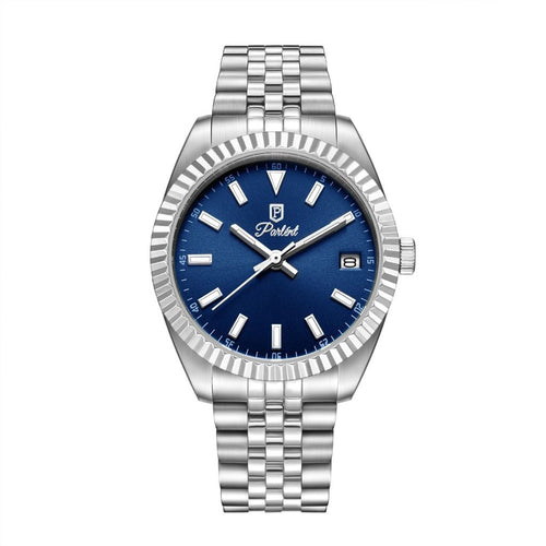 Parlent Imperial - Jam Tangan Pria 40mm, Miyota Japan Quartz Movement, Waterproof 5ATM (50M), Stainless Steel