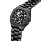 Parlent Gallant Vortex Edge Steel - Men's Watch 42mm, Automatic Movement, Waterproof 5ATM (50M), Stainless Steel
