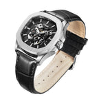 Parlent Gallant Vortex Edge - Men's Watch 42mm, Automatic Movement, Waterproof 5ATM (50M), Stainless Steel