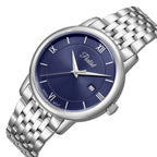 Parlent Lumos - Jam Tangan Pria 40mm, Miyota Japan Quartz Movement, Waterproof 3ATM (30M), Stainless Steel