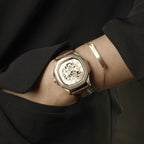 Parlent Gallant Femme - Jam Tangan Wanita 36mm, Automatic Movement, Waterproof 5ATM (50M), Stainless Steel