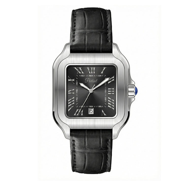 Parlent Portico - Jam Tangan Pria 36.50mm, Japan Quartz Movement, Wate ...