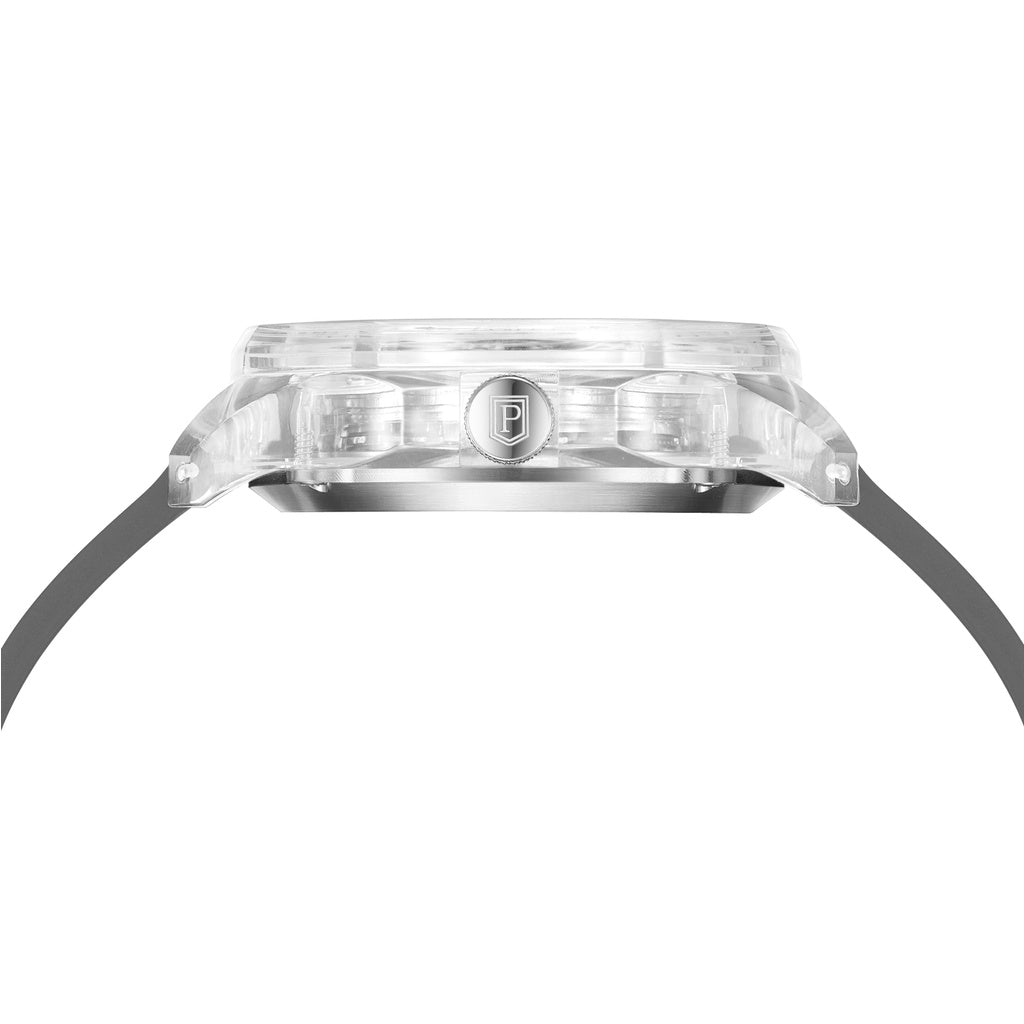 Parlent Gallant Lite - Jam Tangan Pria 42mm, Automatic Movement, Waterproof 3ATM (30M), Polycarbonate