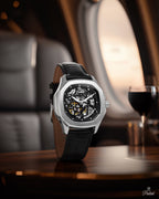 ⁠Parlent Gallant Prime - Jam Tangan Pria 42mm, Seagull ST1646 Automatic Movement, Waterproof 5ATM (50M), Stainless Steel