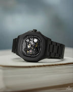 Parlent Gallant Phantom Steel Prime - Jam Tangan Pria 42mm, Automatic Movement, Waterproof 5ATM (50M), Stainless Steel