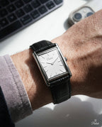 Parlent Blanco - Jam Tangan Pria 24mm & 22mm, Miyota Japan Quartz Movement, Waterproof 3ATM (30M), Stainless Steel