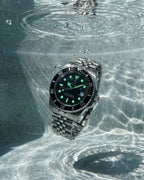 Parlent Crown Basic - Jam Tangan Pria 40mm, Miyota Japan Quartz Movement, Waterproof 5ATM (50M), Stainless Steel