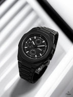 Parlent Palladium Day Date - Jam Tangan Pria 40mm, Miyota Japan Quartz Movement, Waterproof 5ATM (50M), Stainless Steel
