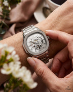 Parlent Gallant Femme Steel - Jam Tangan Wanita 34mm, Automatic Movement, Waterproof 5ATM (50M), Stainless Steel