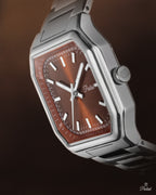 Parlent Milano - Jam Tangan Pria 40mm, Miyota Japan Quartz Movement, Waterproof 3ATM (30M), Stainless Steel
