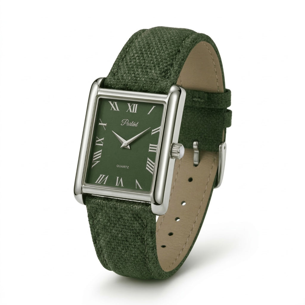 Parlent Regent - Jam Tangan Pria 29mm x 36mm, Miyota Japan Quartz Movement, Waterproof 3ATM (30M), Stainless Steel