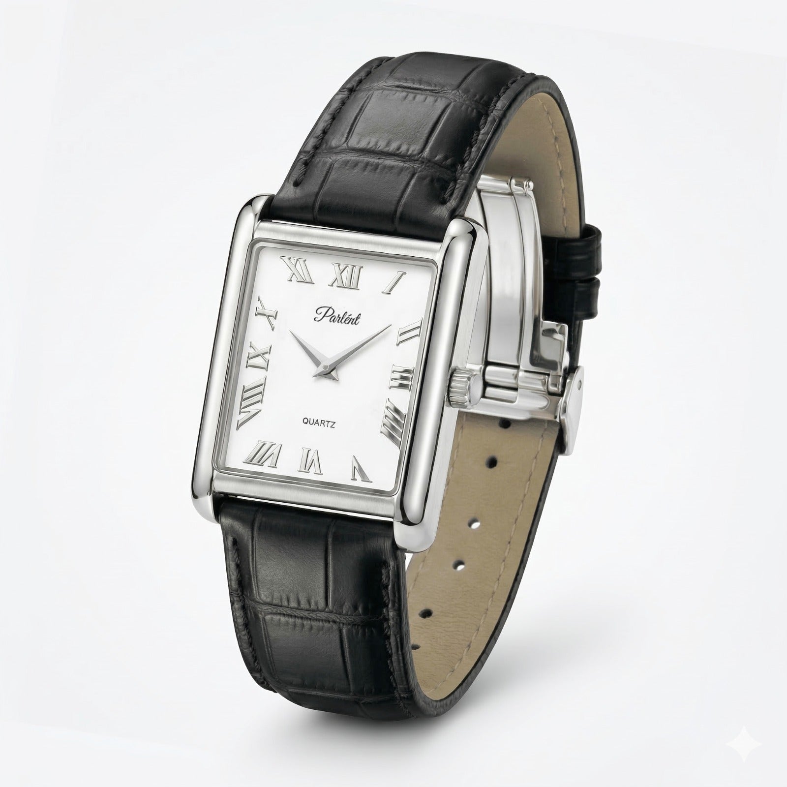 Parlent Regent - Jam Tangan Pria 29mm x 36mm, Miyota Japan Quartz Movement, Waterproof 3ATM (30M), Stainless Steel