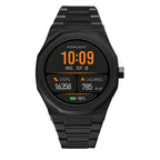Parlent Palladium Active 2.0 - Smartwatch Pria 40mm, Waterproof 3ATM (30M), Stainless Steel