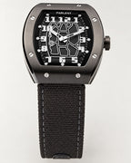 Parlent Vanguard - Jam Tangan Pria 44mm x 8.5mm, Swiss Ronda 762 Quartz Movement, Waterproof 5ATM (50M), Stainless Steel