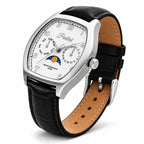 Parlent Valor- Jam Tangan Pria 36mm × 42.5mm, Miyota Japan 6P20 Quartz Movement, Waterproof 5ATM (50M), Stainless Steel