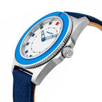 Parlent Ocean Prime - Jam Tangan Pria 40mm x 48mm, Swiss Ronda 762 Quartz Movement, Waterproof 5ATM (50M), Stainless Steel